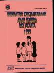 Indikator Kesejahteraan Anak dan Pemuda DKI Jakarta 1999