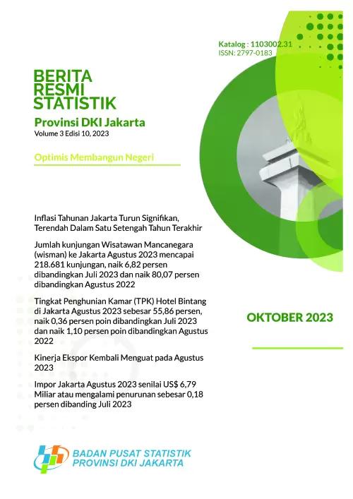 Official Statistics News of DKI Jakarta Province October 2023