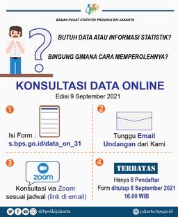 Konsultasi Data Online 9 September 2021