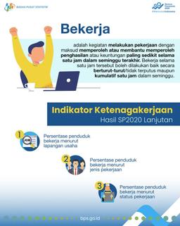 Mengenal Indikator Ketenagakerjaan Hasil SP2020 Lanjutan