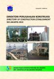 Directory Of Contruction Establishment DKI Jakarta 2014