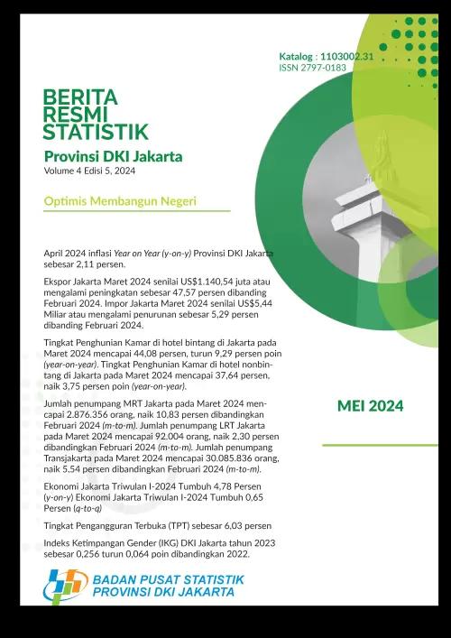 Berita Resmi Statistik Provinsi DKI Jakarta Mei 2024