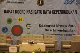 Rapat Koordinasi Satu Data Kependudukan tgl 28 November 2019 di Hotel Haris Vertu