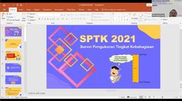 Pelatihan Petugas Survei Pengukuran Tingkat Kebahagiaan 2021