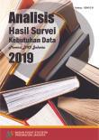 Analysis of Survey of Data Needs of DKI Jakarta Province 2019