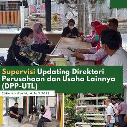 Supervision of Updating Directory of Companies and Other Businesses West Jakarta