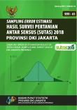 Sampling Error Estimasi Hasil Survei Pertanian Antar Sensus (Sutas) 2018 Provinsi DKI Jakarta