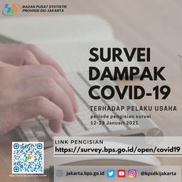 Survei Dampak COVID-19 terhadap Pelaku Usaha Periode Pengisian 12-23 Januari 2021