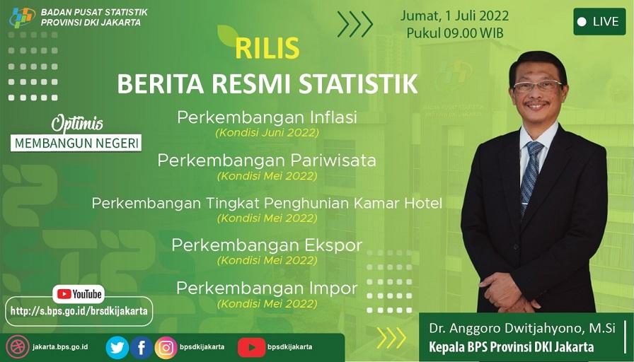 Rilis Berita Resmi Statistik 1 Juli 2022