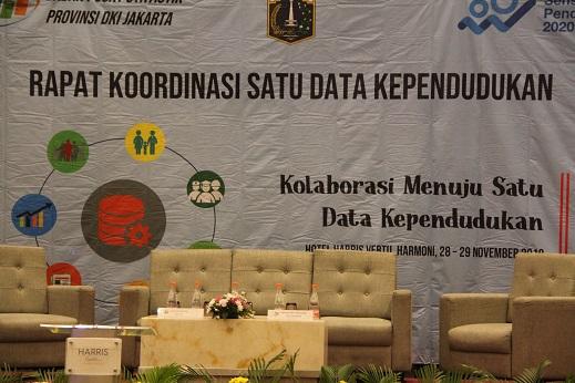 Rapat Koordinasi Satu Data Kependudukan tgl 28 November 2019 di Hotel Haris Vertu