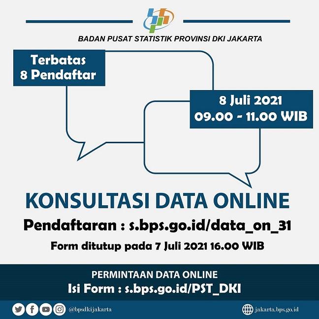 Konsultasi Data Online 8 Juli 2021