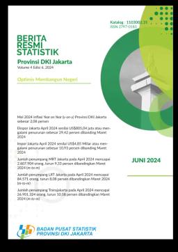 Berita Resmi Statistik Provinsi DKI Jakarta Juni 2024