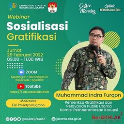 Coffee Morning BPS DKI Jakarta Province Gratification Socialization Webinar