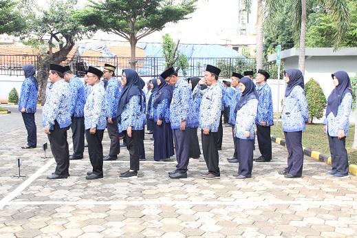 Upacara hari Ibu tgl 23 desember 2019 di Bps Provinsi DKI Jakarta