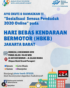 Sosialisasi SP2020 di CFD Jakarta Barat