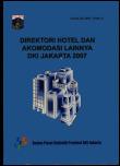 Direktori Hotel Dan Akomodasi Lainnya DKI Jakarta 2007