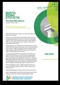 Berita Resmi Statistik Provinsi DKI Jakarta Mei 2024