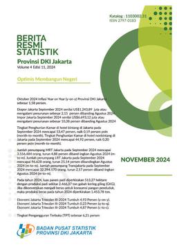 Berita Resmi Statistik Provinsi DKI Jakarta November 2024