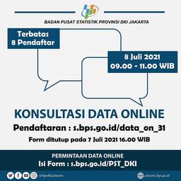 Konsultasi Data Online 8 Juli 2021