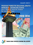 PDRB Menurut Lapangan Usaha DKI Jakarta 2010-2014