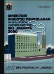 Direktori Industri Pengolahan DKI Jakarta 2000