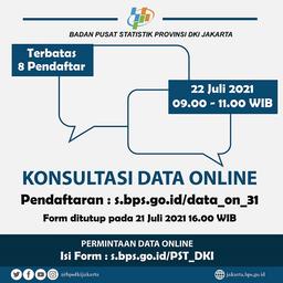 Konsultasi Data Online 22 Juli 2021