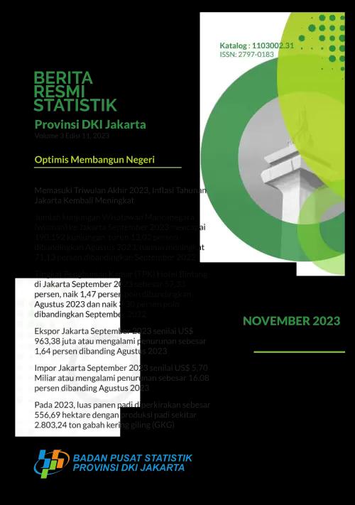 Official News Statistics of DKI Jakarta Province November 2023