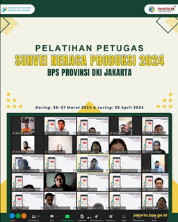 Pelatihan Petugas Survei Neraca Produksi 2024