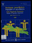 Penduduk Jawa-Madura Hasil Registrasi Penduduk Akhir Tahun 1990