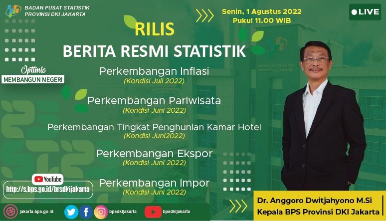 Rilis Berita Resmi Statistik 1 Agustus 2022