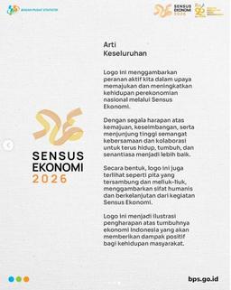 Perkenalkan, Logo Sensus Ekonomi 2026