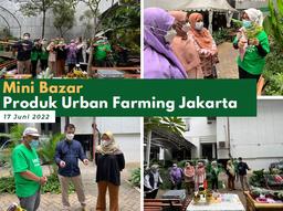 Mini Bazar Produk Urban Farming Jakarta