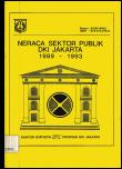 Neraca Sektor Publik DKI Jakarta 1989-1993