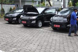 Handover of 4 wheeled service vehicles BPS City Administration March 9 2018