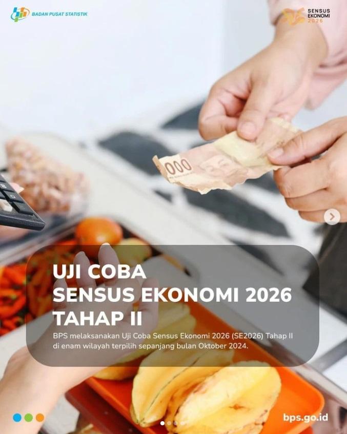 Uji Coba Sensus Ekonomi 2026 Tahap II