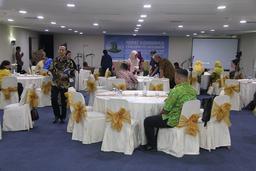 Rapat Koordinasi Pelaksanaan Evaluasi Gladi Bersih SP2020 hotel Sari Pacific tgl 22 Agust 2019