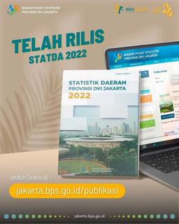 Telah Terbit Publikasi Statistik Daerah Provinsi DKI Jakarta 2022