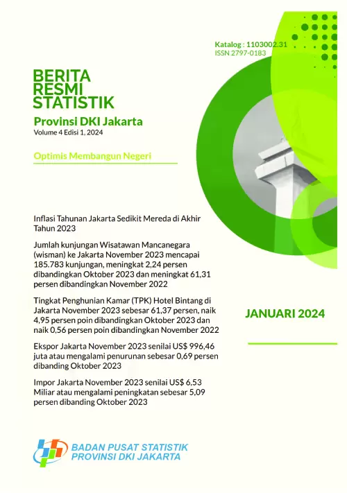 Berita Resmi Statistik Provinsi DKI Jakarta Januari 2024