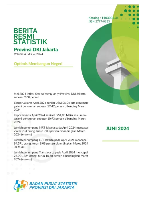 Berita Resmi Statistik Provinsi DKI Jakarta Juni 2024